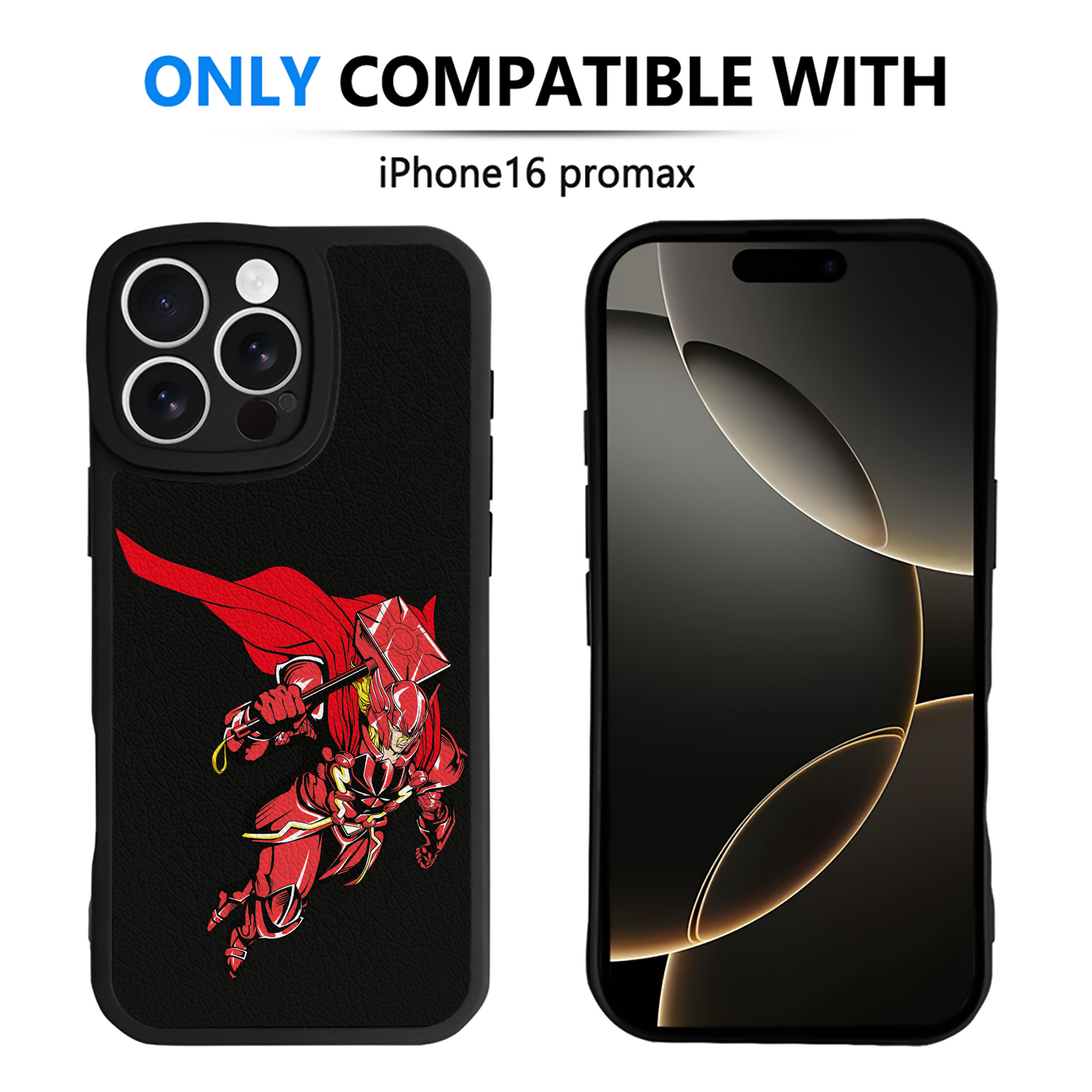 （画像用） アベンジャーズ The Avengers 【iPhone 16シリーズ対応】シリコンスマホケース（レザー調） 材質：シリコン